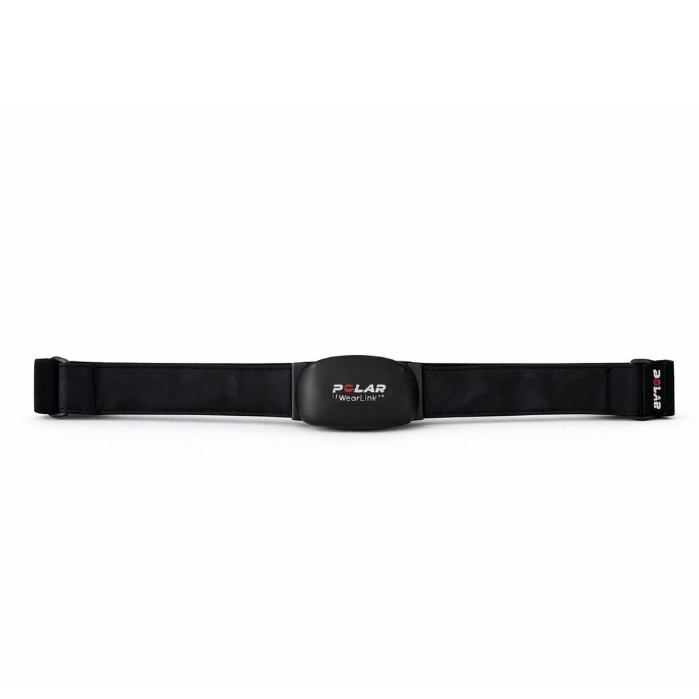 Polar WearLink Coded Heart Rate Sensor Transmitter and Chest Strap Black